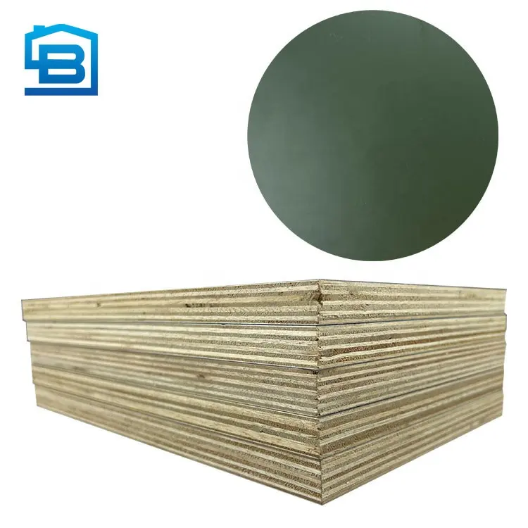 Guangdong custom solid wood paint free board 15mm18mm melamine laminated plywood for furniture construction