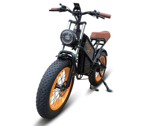 Bicicleta Elétrica Kugoo Kirin V5 750W com Pneus Largos, Bicicleta Híbrida Fashion Off-Road com <span class=keywords><strong>Mini</strong></span> Fatbike 48V, Armazém Dubai Rússia - Product Image 3