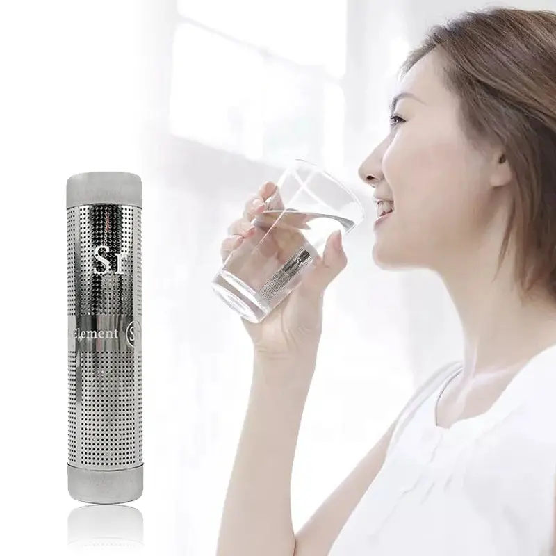 SOUSRON New Product Sr alkaline mineral hydrogen water stick negative ion strontium water filter sticks