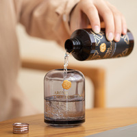 Diffuseur de parfum en verre de luxe sans BPA, huile parfumée, ornement, grande capacité 200 ml, désodorisant longue durée, décoration d'intérieur