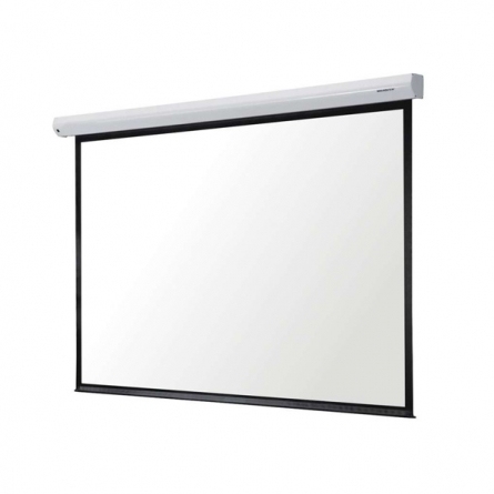 100 inch 200 Inch Motorized Retractable Projector Screen With Projector Screen Control Tubular Motor