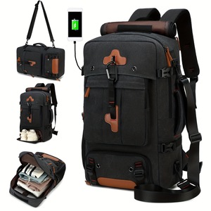 <span class=keywords><strong>Sac</strong></span> à <span class=keywords><strong>dos</strong></span> <span class=keywords><strong>de</strong></span> <span class=keywords><strong>voyage</strong></span> pliable en toile avec logo personnalisé, grande capacité, mode, loisirs, randonnée, <span class=keywords><strong>60L</strong></span>, avec fermeture à glissière - Product Image 1