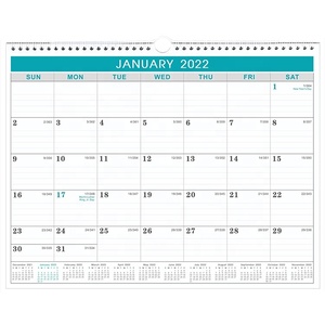 2025 thiết kế mới nhà văn phòng hàng ngày kế hoạch xoắn ốc bảng bàn lịch tùy chỉnh in ấn logo sang trọng giấy tường lịch - Product Image 1