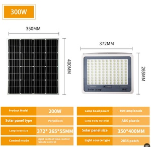 Luz alimentada nominal IP67 regulable <span class=keywords><strong>de</strong></span> calidad superior para paneles solares <span class=keywords><strong>de</strong></span> China hechos en áreas industriales <span class=keywords><strong>de</strong></span> paisaje <span class=keywords><strong>de</strong></span> jardín - Product Image 6