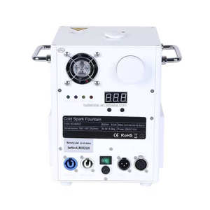 Weiße Kaltfunkeneffektmaschine 650W mit drei Motoren für Indoor- und Outdoor-Partys sowie DJs - Product Image 5