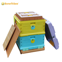 Ruche clips en plastique multifonction pour abeilles,, équipement pour apiculture, ruche à 3 couches, 10 cadres, PE