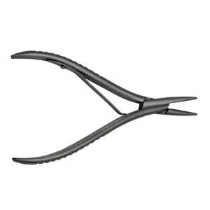 Pinzas Profesionales para Extensiones de Cabello de Acero Inoxidable con Logotipo Personalizado, Pinzas de Alta Calidad para Extensiones de Cabello - Product Image 1