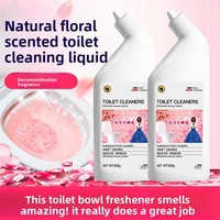 Nettoyant WC liquide jetable écologique pour cuvettes de toilettes, élimine efficacement les taches tenaces, le tartre urinaire et le calcaire