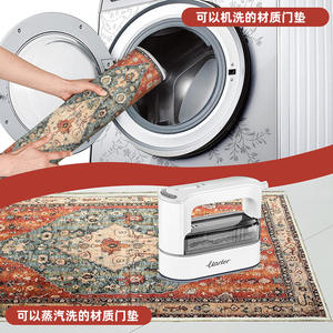 พรมเช็ดเท้าโดฟ รูปทรงสี่เหลี่ยมผืนผ้า ลายเหรียญมีเดลลิออน ซักเครื่องได้ กันลื่น สำหรับทางเข้าบ้าน สไตล์ยุโรปหรูหราเบาๆ - Product Image 4