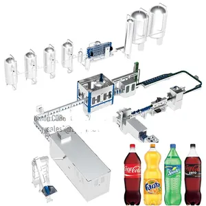 33cl Full Line CSD Filling Line Plastic Bottle, Energy Drink Filling Equipment Turnkey Solution, Soda Maker Commercial