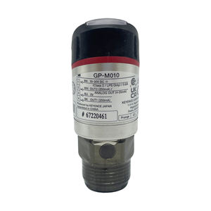 Sensor de Presión Digital KEYENCE GP-M010 1MPa, Transmisor de Presión Industrial de Alta Precisión IP67, Conmutable NPN/PNP - Product Image 3