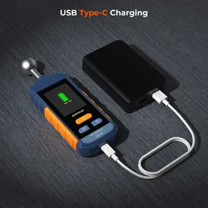 Goyojo เครื่องวัดความชื้นใน GS130แบบลูกบอลชาร์จไฟได้ไม้5-40มม. วิเคราะห์ความลึกพร้อมจอแสดงผล LCD และสัญญาณเตือน - Product Image 6