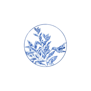 Service de table en porcelaine fine Blue Bird – Assiettes de présentation de qualité pour restaurant et maison, motif animalier, idéal pour dîner et mariage - Product Image 6