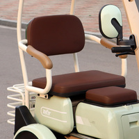 Tricycle électrique à 3 roues, moteur 1000W, 35 km/h, carrosserie ouverte 60V pour adultes, avec certification CEE pour passagers, directement de l'usine