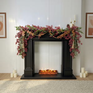 <span class=keywords><strong>Guirlande</strong></span> de décoration en <span class=keywords><strong>eucalyptus</strong></span> rouge bordeaux en gros, <span class=keywords><strong>guirlande</strong></span> d'automne et décorations de Thanksgiving - Product Image 1
