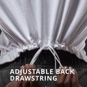 Summer High Quality Side Drawstring Fashion Athletic <b>T</b>-<b>shirts</b> Girls Top Women Running Gym <b>Yoga</b> Adjustable Tee - Product Image 6