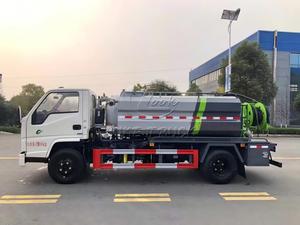 รถดูดสิ่งปฏิกูลแบบเจ็ท-แวคคั่ม JMC 6000L, ขนาด 2100 มม. สำหรับงานในห้องใต้ดิน, เครื่องยนต์อีซูซุ 115 แรงม้า, เครื่องฉีดน้ำแรงดันสูงและเครื่องดูดสิ่งปฏิกูล - Product Image 4