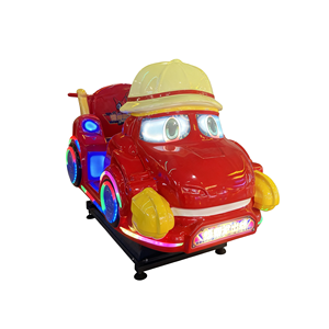 Kids for Electric Ride on <b>Machine</b> Arcade <b>Amusement</b> Vehicle with LED Lights Music Indoor Playground Shopping Metal - Product Image 1