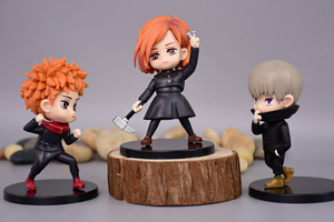 8-9cm 6 pezzi in un Set resina artigianato PVC <span class=keywords><strong>Action</strong></span> <span class=keywords><strong>Figure</strong></span> in OPP Bag pacchetto per gli appassionati di Anime Jujutsu Kaisen come regalo - Product Image 4