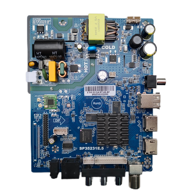 Hot Selling SP35231E.5 with Bluetooth Android 12.0 Universal Smart TV Motherboard Backlight Voltage 35-80V 1G+8G for 32-42 Inch
