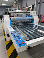 Machine de laminage de film plastique thermique semi-automatique à haute vitesse ZSFB-720