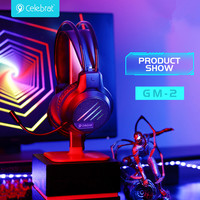 Headphone Olahraga Anti-Noise 3.5mm USB Tahan Air IPX4 dengan Mikrofon, Desain Over-Ear untuk Gaming dan Penggunaan Komputer