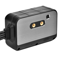 Full HD 1080P Casque Intelligent Avant et Arrière Vélo DVR Dash Caméra Grand Angle 360 Caméra Moto
