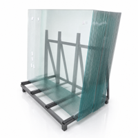 Panneaux en verre trempé transparent sur mesure 5-19 mm pour portes, fenêtres et cloisons de bureau
