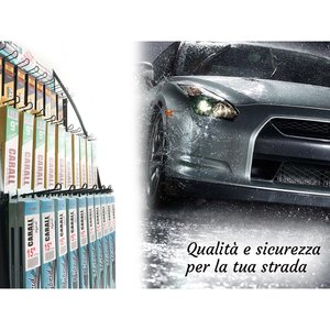 Pargicristallo a parete CARALL con 9 ganci-auto e moto/spazzole tergicristallo - Product Image 3