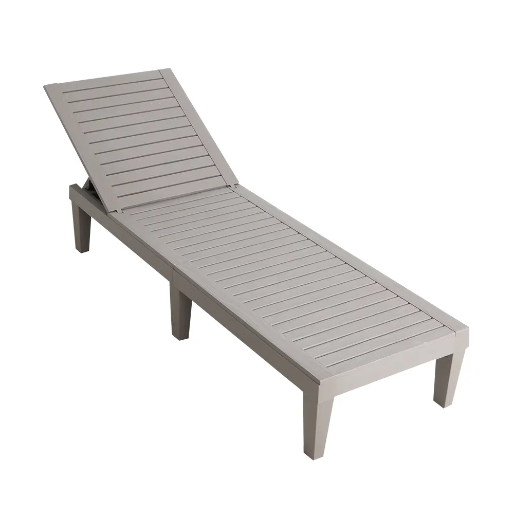 Cama de sol de praia com 5 posições, venda quente, cadeira de praia, cama lateral ajustável
