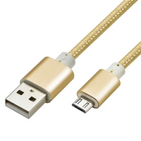 Câble Micro USB à charge rapide 3A haute vitesse pour appareils Android, écouteurs et ordinateurs, compatible avec S7 Edge/S5