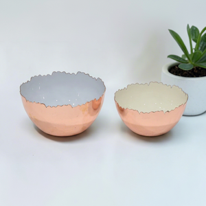 Bol à salade en bois de manguier S/2 pour la restauration familiale et les événements |   Bol de service de cuisine écologique, durable et non toxique - Product Image 3