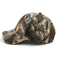 Gorra de Béisbol con Camuflaje RealTree, Transpirable, con Visera Curva, para Caza, Pesca y Actividades al Aire Libre, para Hombres y Mujeres, con Bordado Personalizado
