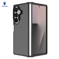 Étui de téléphone portable pliable personnalisé de qualité supérieure Funda Samsung Z Fold 8 Ultra Mat effet peau translucide antichoc et protecteur