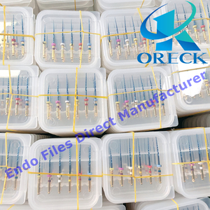 Instrument dentaire, limes rotatives endodontiques en Niti de 25 mm, couleur arc-en-ciel, SX-F3, force de coupe supérieure, <span class=keywords><strong>prix</strong></span> d'usine en Chine - Product Image 3