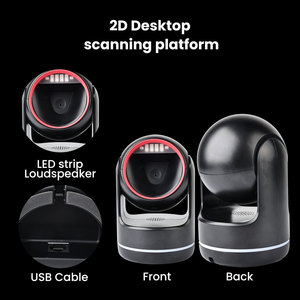 Lecteur de codes-barres 2D omnidirectionnel ComPOSxb de haute qualité avec capteur CMOS 60fps, interface USB RS232, en stock - Product Image 2