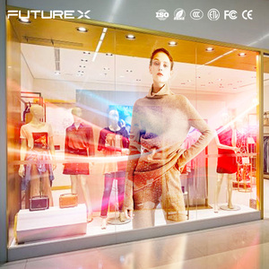 Pantalla de visualización de película LED transparente para centro comercial y educación Película LED flexible y suave en la ventana - Product Image 1
