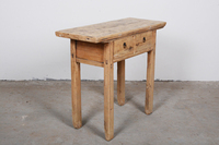 Table console chinoise 2 tiroirs en bois de récupération rustique naturel antique de haute qualité en gros