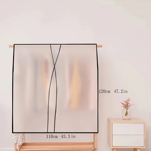 Funda Protectora Transparente de Poliéster para Armario, Tipo Rectangular, para Guardar Trajes y Abrigos en el Dormitorio - Product Image 4