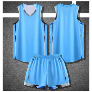 Men's Classic Breathable Sleeveless Basketball Vest Custom Digital Printed Pattern on Blank Panel Jersey Set Summer <b>Plus</b> <b>Size</b> - Product Image 6