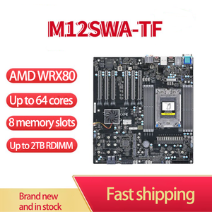新的超微M12SWATF AMD螺纹撕裂器PRO 5000WX/3000WX服务器主板8 DIMM 6 PCIe 4.0 10Gbps局域网 - Product Image 2