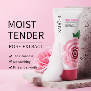 SADOER <span class=keywords><strong>Mousse</strong></span> riche 100g Extrait naturel Nettoyage en profondeur Vente en gros Vitamine C Éclaircissant Soin de la peau Nettoyant visage rafraîchissant - Product Image 3