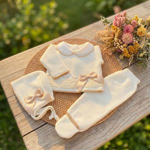 <span class=keywords><strong>Conjuntos</strong></span> Kaiyue de Suéter y Pantalones con Pies <span class=keywords><strong>para</strong></span> Bebé al por Mayor, Boutique Personalizada, Regalo <span class=keywords><strong>para</strong></span> Niñas Pequeñas, Ropa de Bebé - Product Image 5