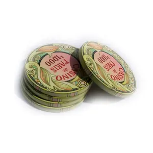 Fiches da <span class=keywords><strong>Poker</strong></span> in Ceramica Tina EPT di Qualità Casinò Vuote e Personalizzabili - Product Image 3