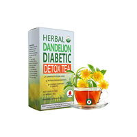 Thé aux pissenlits naturels en marque privée, sans caféine, pour le bien-être quotidien, thé détoxifiant pour le corps, sachets de thé 100g, 20 sachets