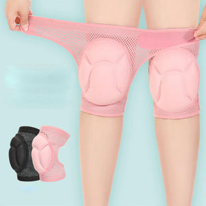 Genouillères en mousse respirante anti-collision avec logo personnalisé, vente en gros, pour le yoga, le jardinage, le nettoyage domestique et le travail au sol - Product Image 4