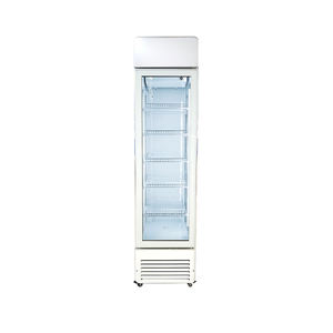 Refrigerador Vertical <span class=keywords><strong>de</strong></span> Exhibición Pepsi a <span class=keywords><strong>Precio</strong></span> <span class=keywords><strong>de</strong></span> Fábrica, Refrigerador Comercial Delgado con Puerta <span class=keywords><strong>de</strong></span> Vidrio Única para Supermercados - Product Image 6