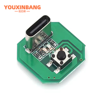 Carte de circuit imprimé pour lampe torche, carte de circuit imprimé DIY, port de charge Type-C, module de charge et de décharge intégré