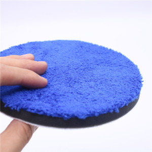 Almohadilla de pulido Whirlwind Blade Waxing Pad 60T con textura de forro polar para el cuidado de la pintura del coche - Product Image 1