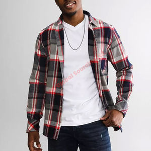 Chemises en flanelle tissées pour hommes Tissu durable Coupe confortable Style durable Idéal pour tous les jours Satisfaction parfaite garantie - Product Image 6